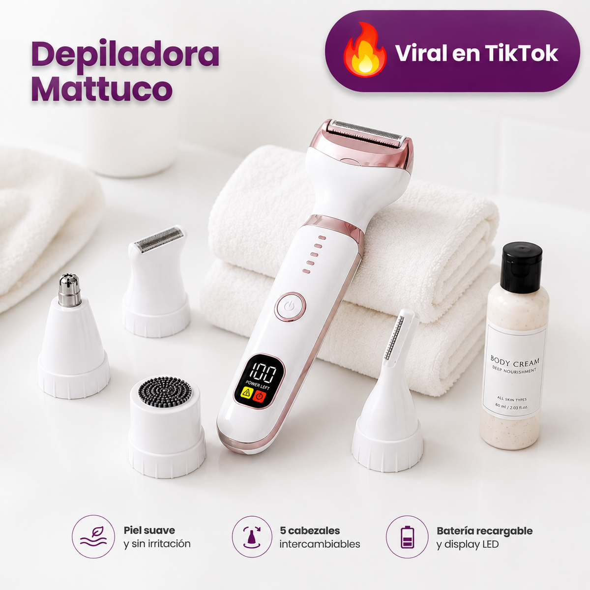 Depiladora Mattuco