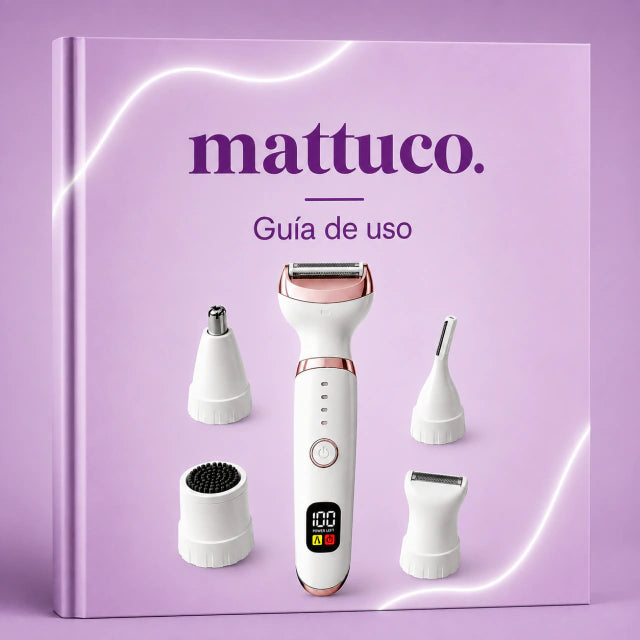 Guía de Uso - Depiladora Mattuco